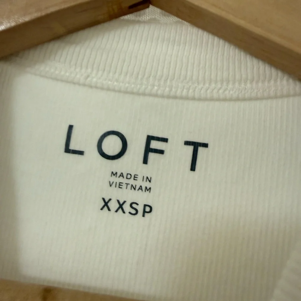 White Racerback Ribbed Tank - Picture 2 of 3